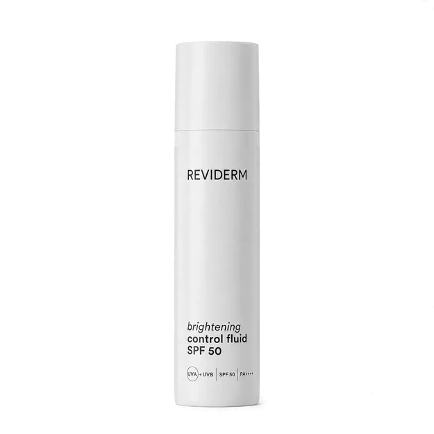 Reviderm Brightening control skaistinantis veido fluidas su SPF 50, 50 ml
