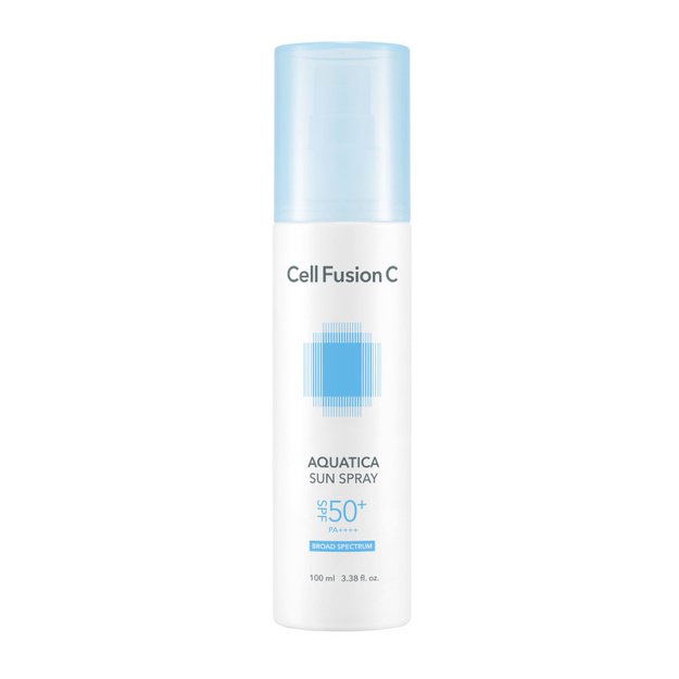 CFCR “Aquatica Sun Spray SPF50+ PA++++” drėkinanti purškiama apsauga nuo saulės, 100 ml