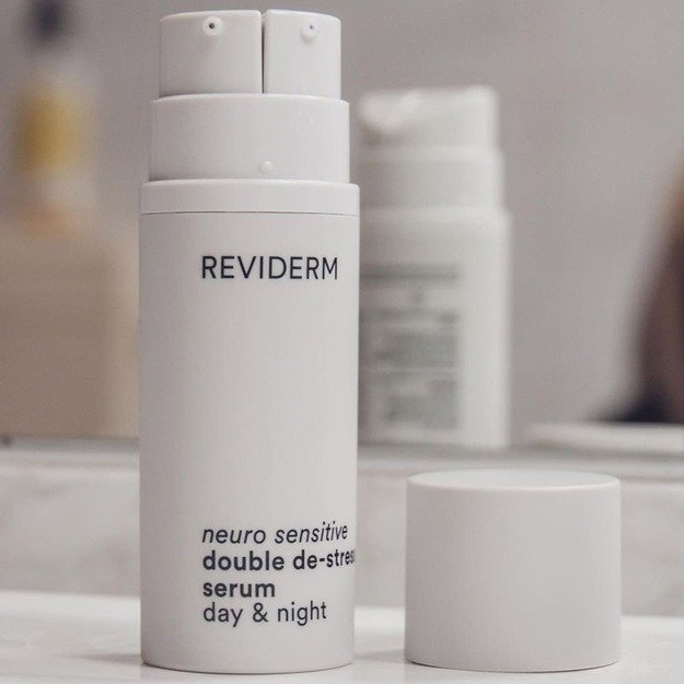 Reviderm Neuro Sensitive Double De-Stress Serum Day & Night veido serumas, 40 ml